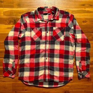 Vintage Y2K rusty flannel L
